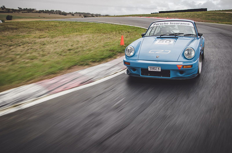 Porsche 911 track day experience, driver training, driving instruction.