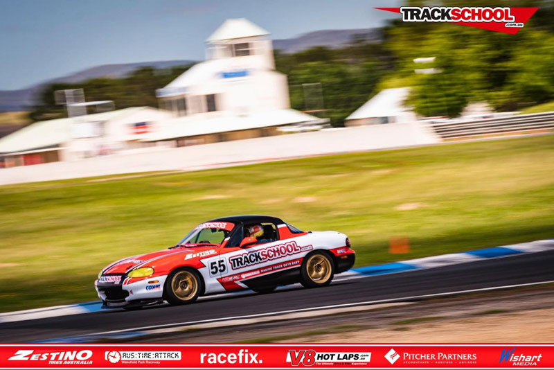 Mazda MX5 Trackschool Hire Car